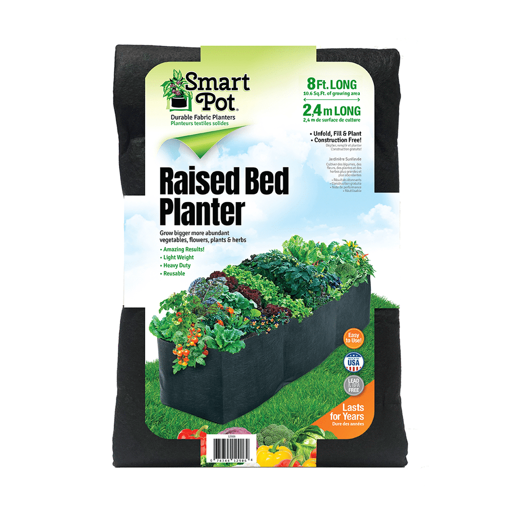 Smart Pot Raised Bed Planter 8 Foot | Heirloom Boulevard