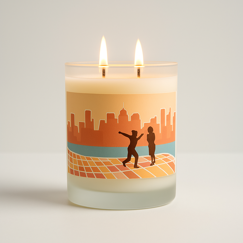 Sandal Candle | Disco at the Docks