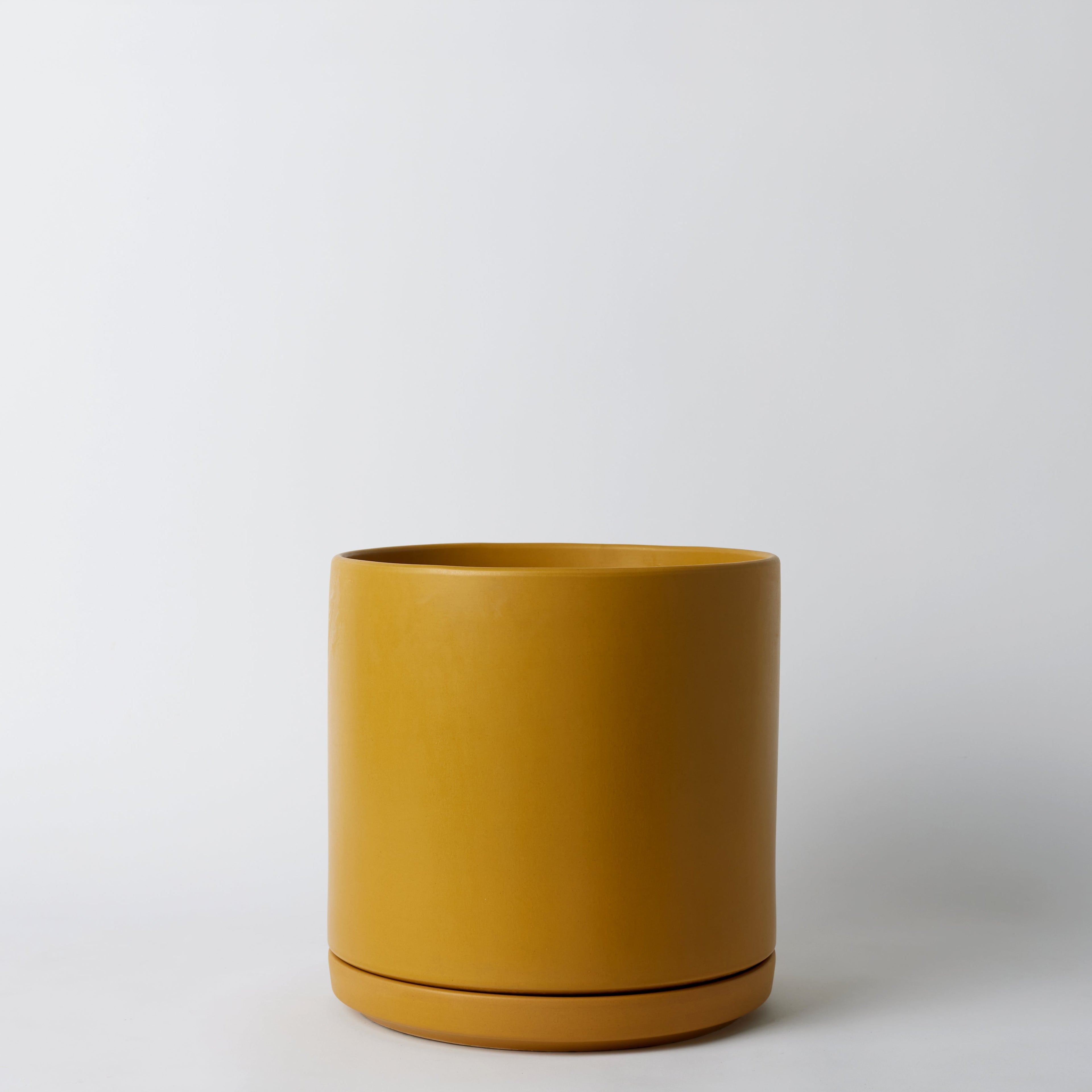 LBE Design Solid Goods - Ceramic Cylinder with Saucer | Heirloom Boulevard