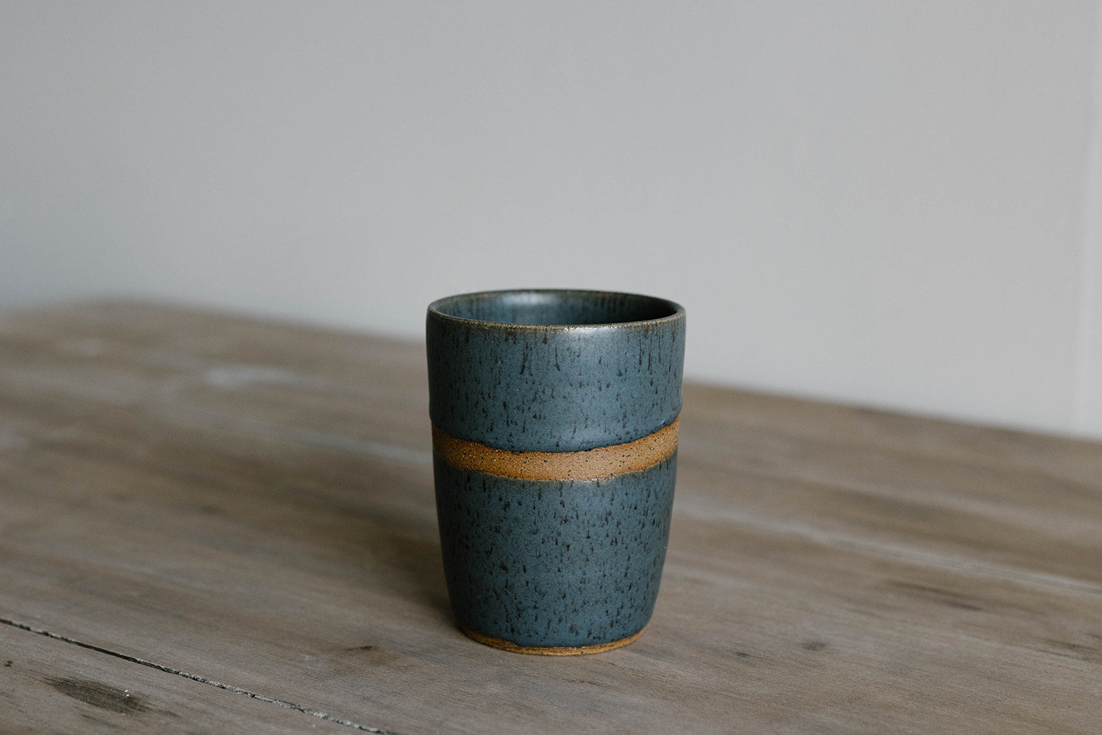 KJ Pottery The Tumbler Smoke Blue | Heirloom Boulevard