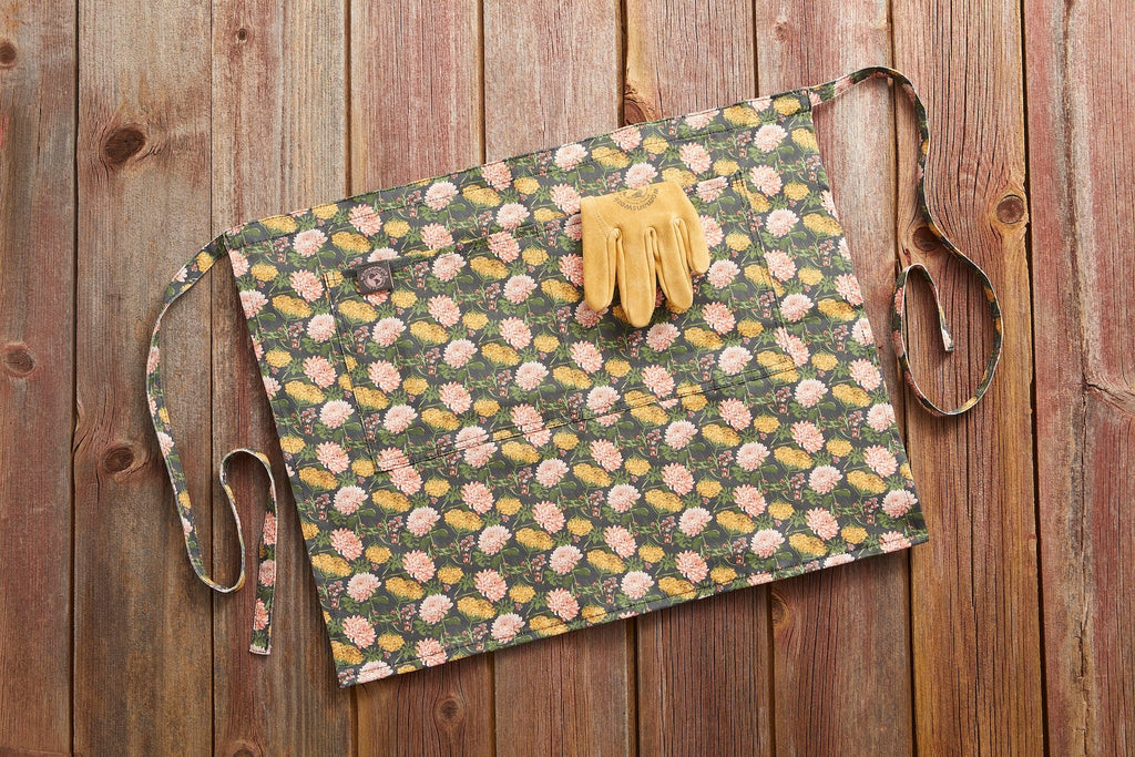 Womanswork Gardener's Half Apron Dark Dahlia | Heirloom Boulevard