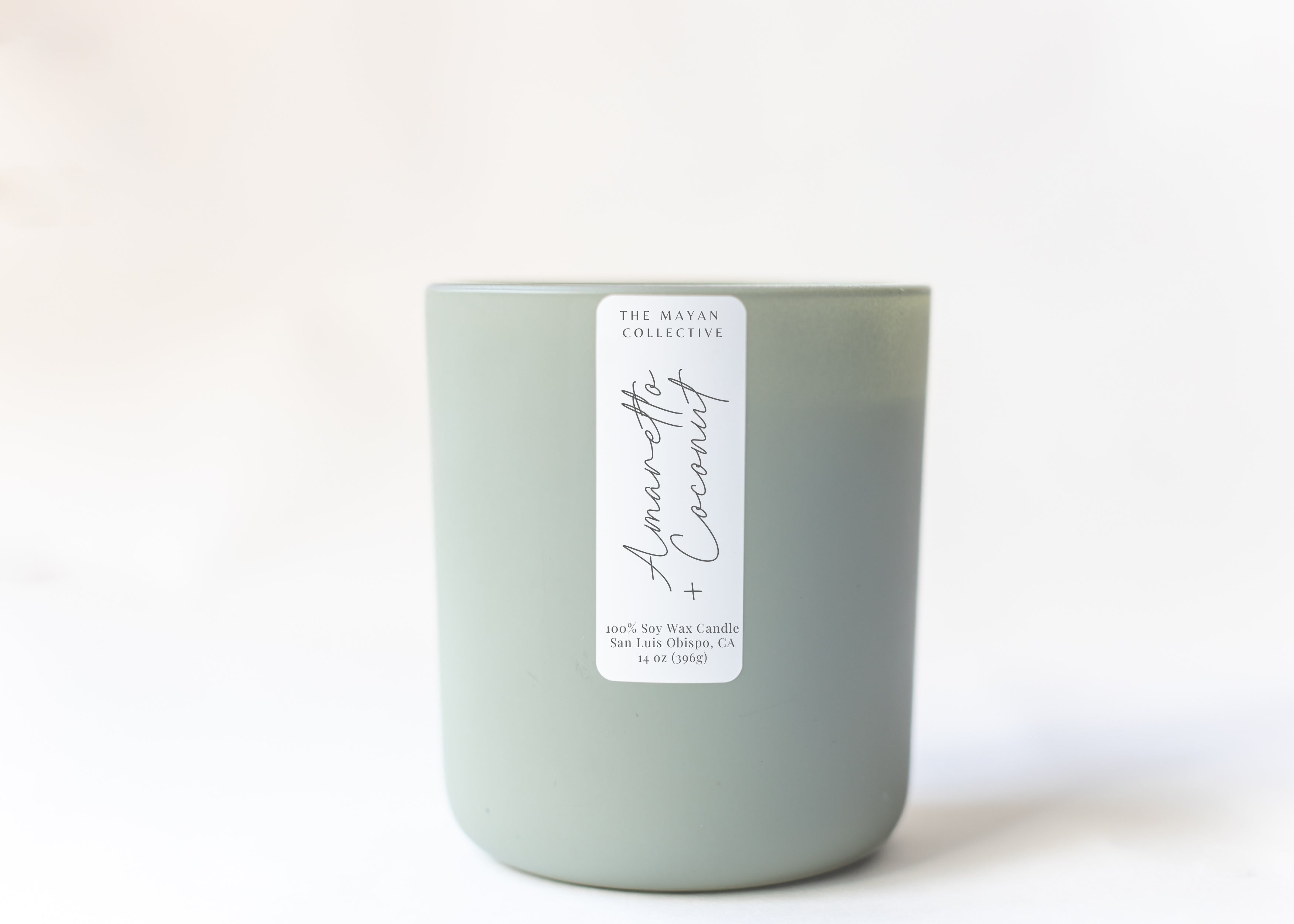 Amaretto + Coconut Soy Wax Candle