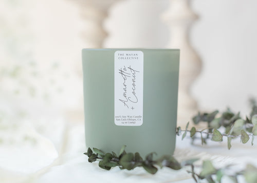 Amaretto + Coconut Soy Wax Candle | Heirloom Boulevard