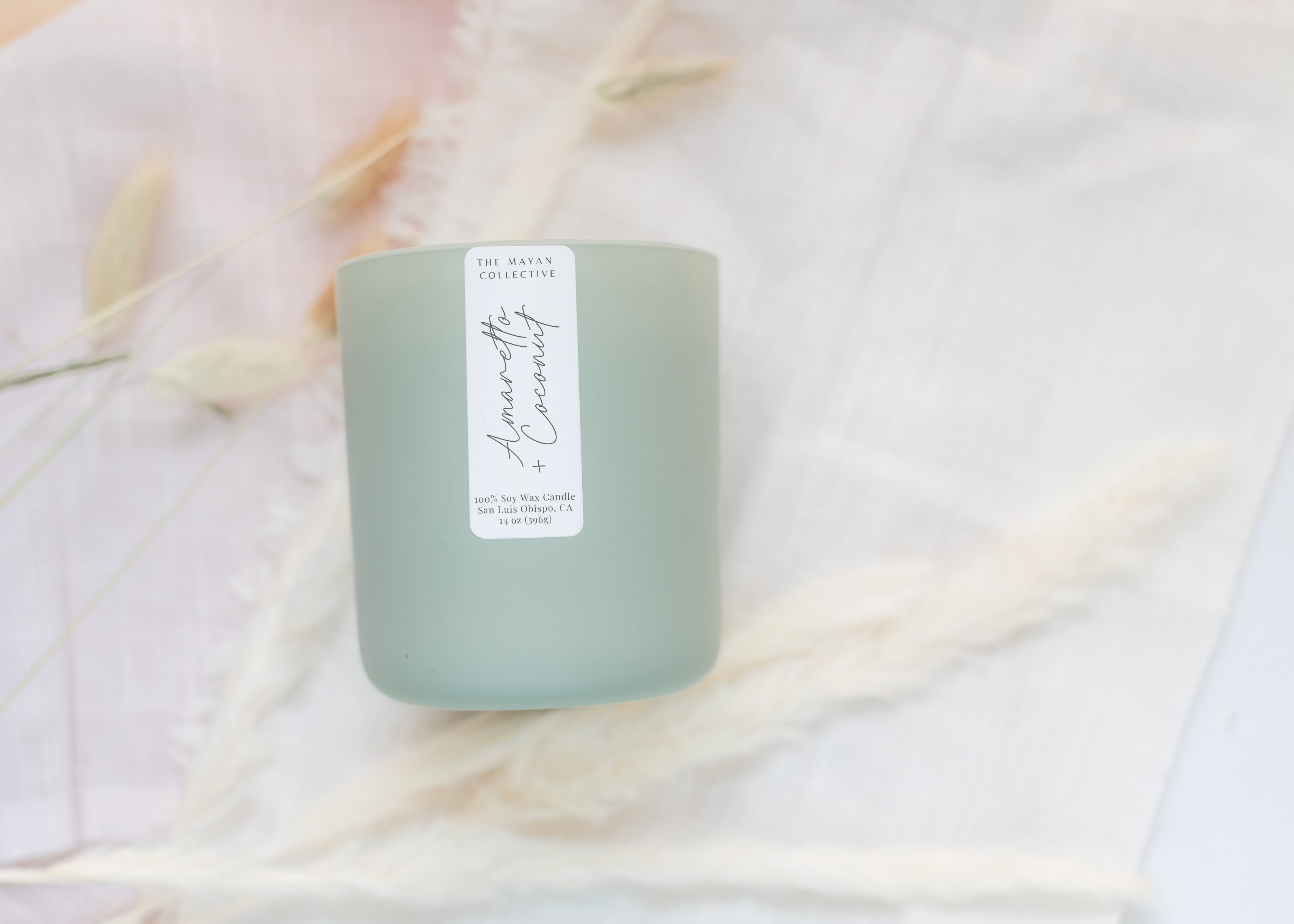 Amaretto + Coconut Soy Wax Candle