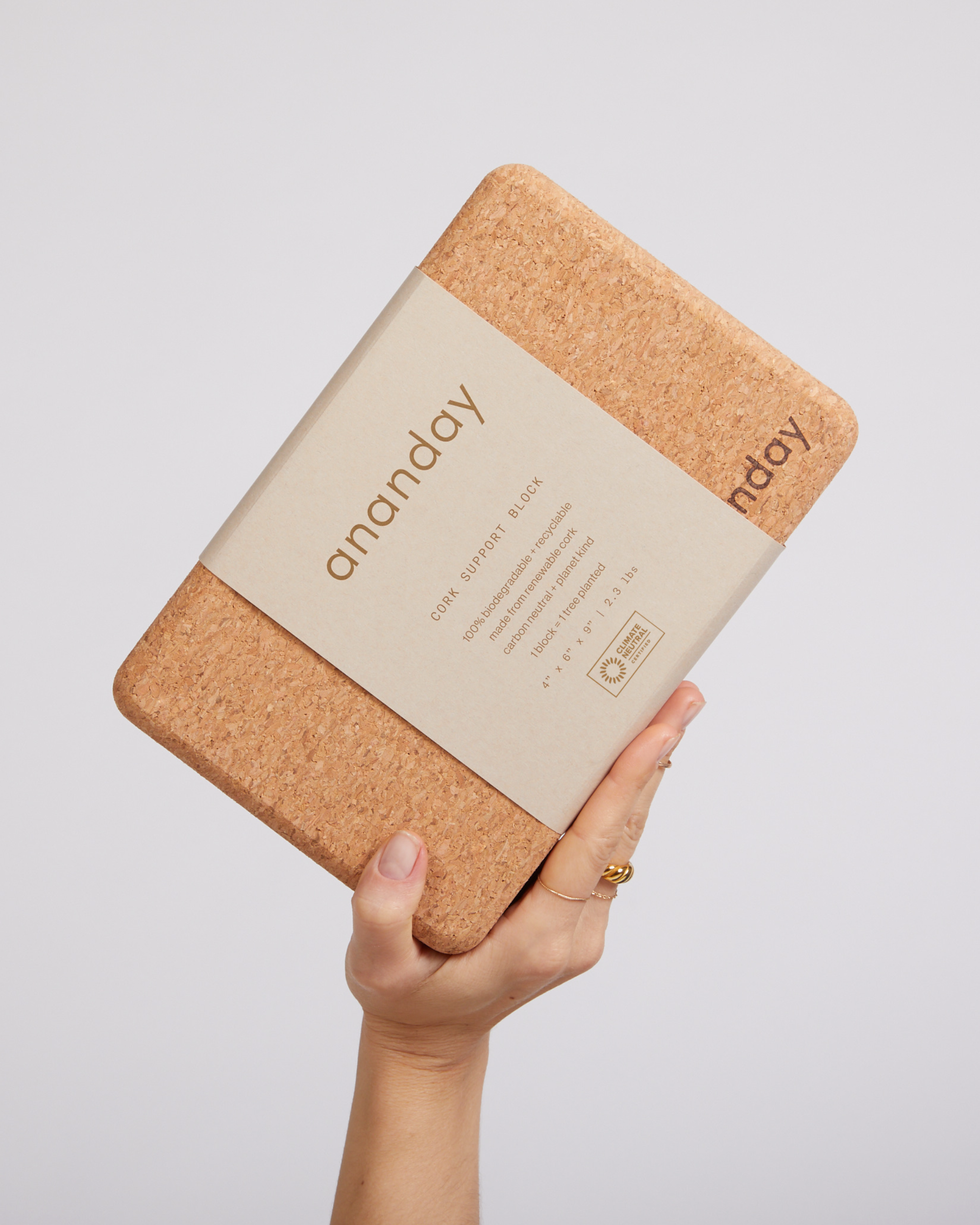 Cork Yoga Block Set Ananday | Heirloom Boulevard