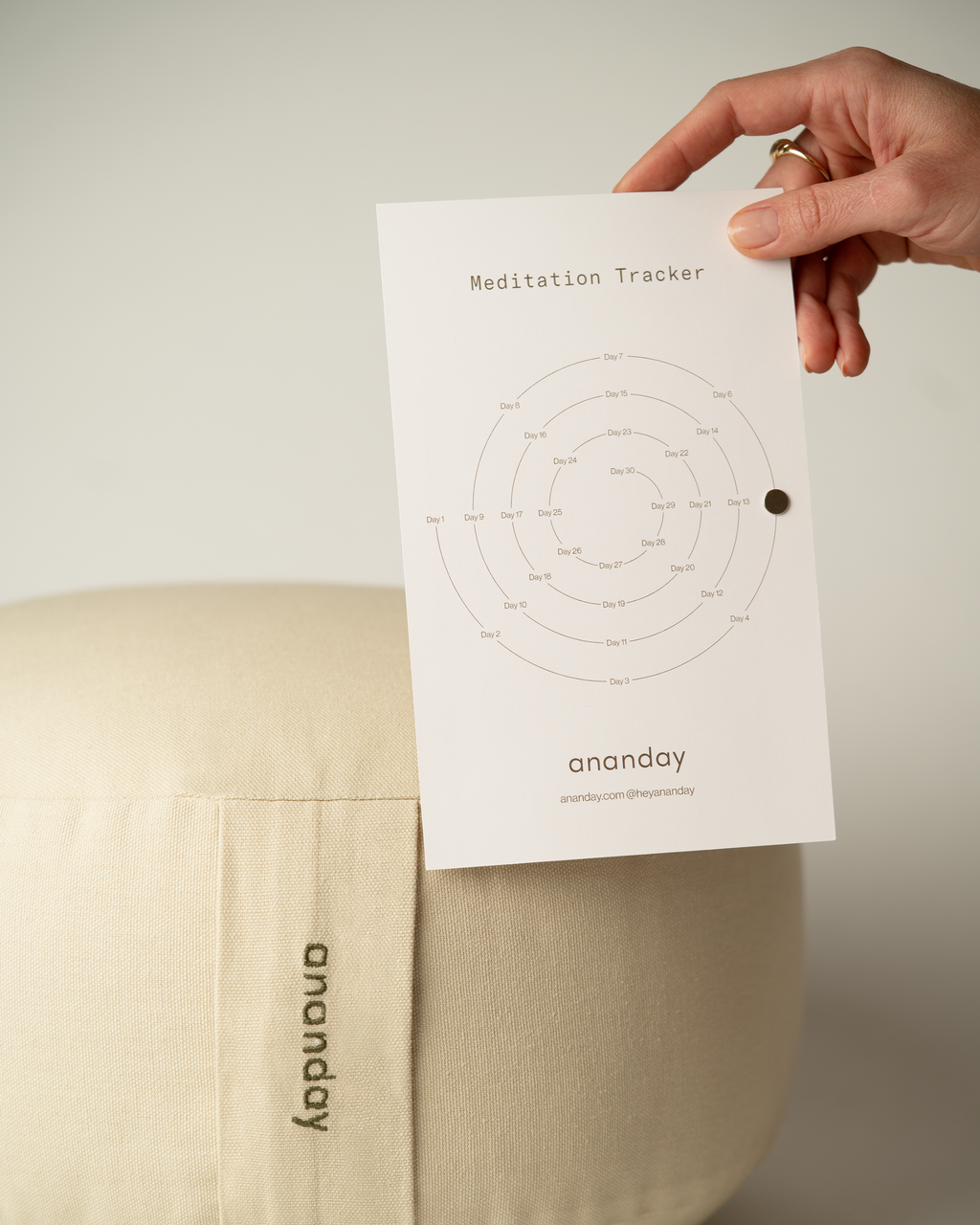 Meditation Tracker Ananday | Heirloom Boulevard