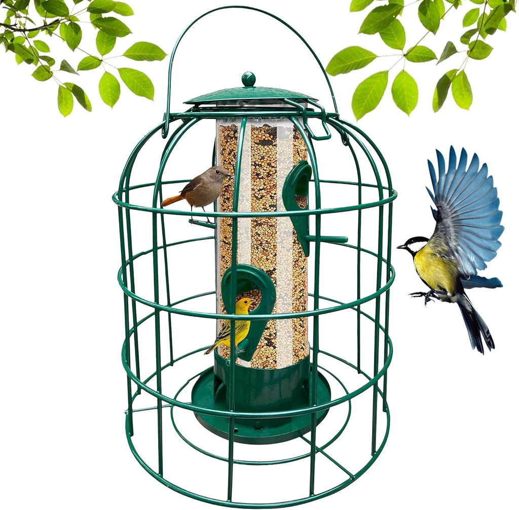 Garden Guru Squirrel Resistant Tube Bird Feeder | Heirloom Boulevard