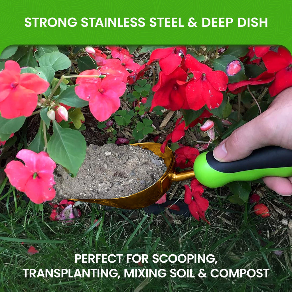 Garden Guru Titanium Garden Scoop Trowel | Heirloom Boulevard