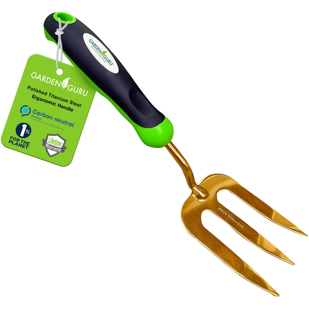 Garden Guru Titanium Hand Weeder Fork Tool | Heirloom Boulevard
