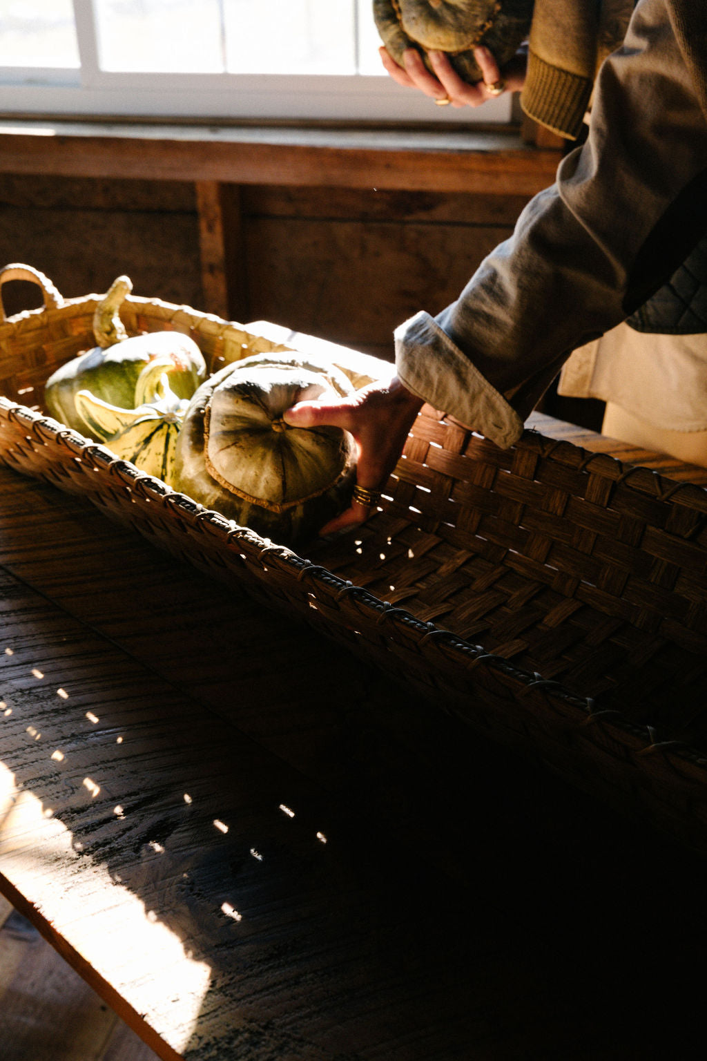 Underwater Weaving Grape Island Basket