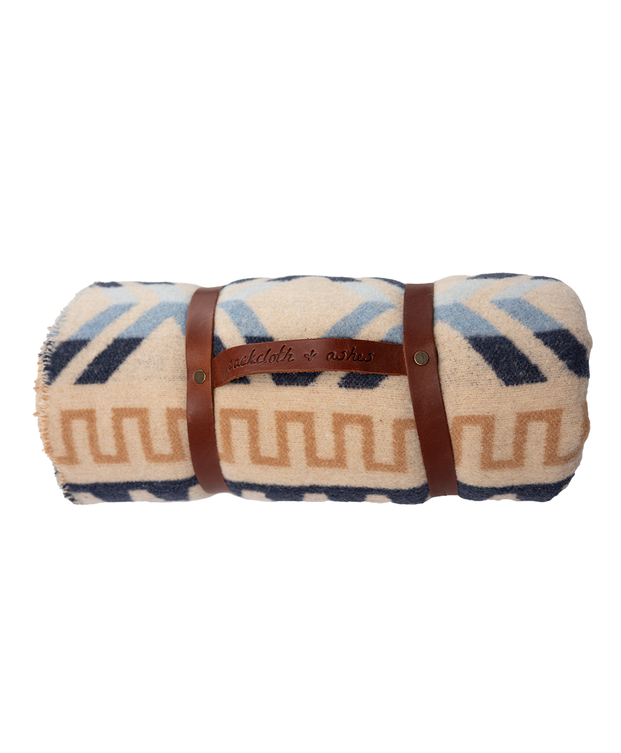 Sackcloth & Ashes Leather Blanket Roll | Heirloom Boulevard