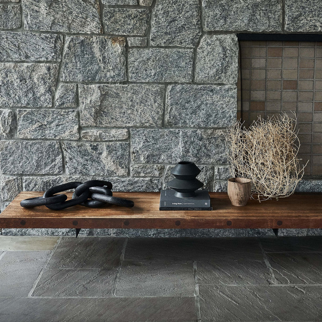 Bloomist Charcoal Wood Chain, Large Link | Heirloom Boulevard