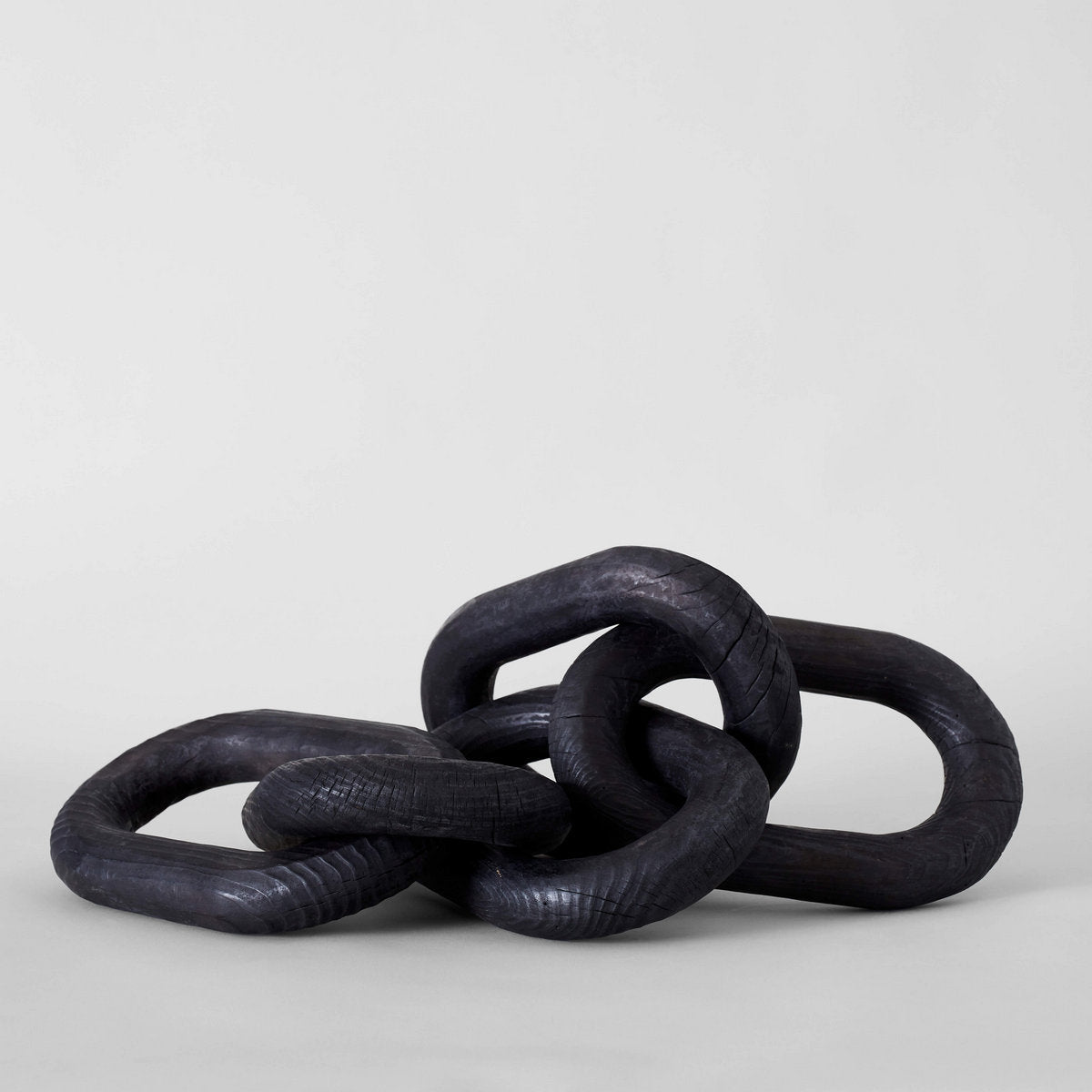 Bloomist Charcoal Wood Chain, Large Link | Heirloom Boulevard