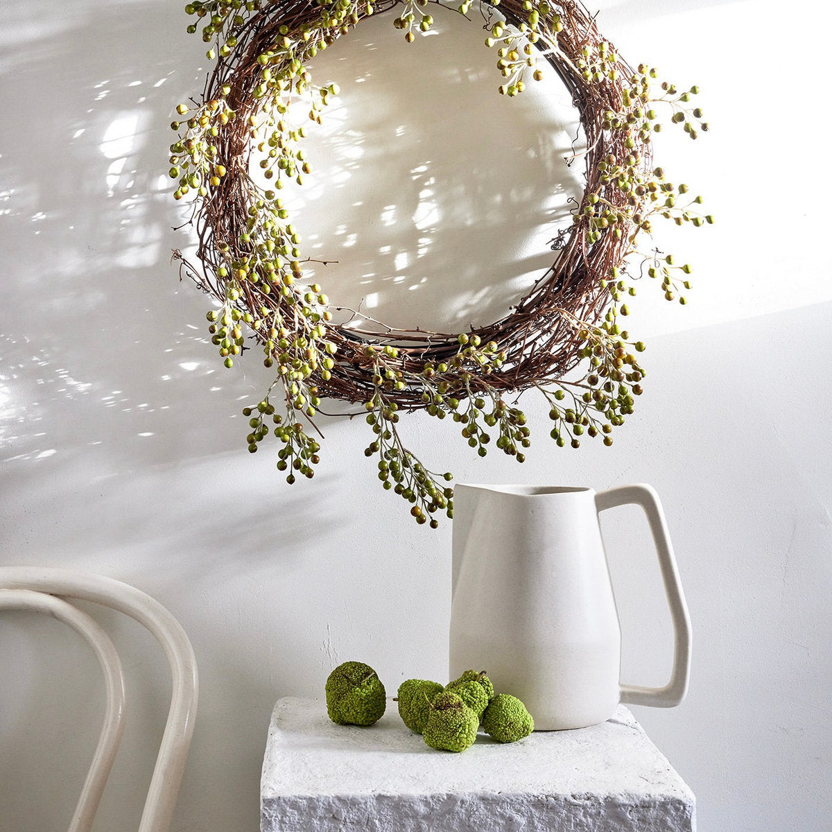 Bloomist Off-White Novah Pitcher | Heirloom Boulevard