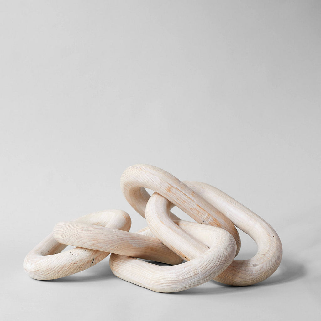 Pale Wood Chain, Large Link | Heirloom Boulevard
