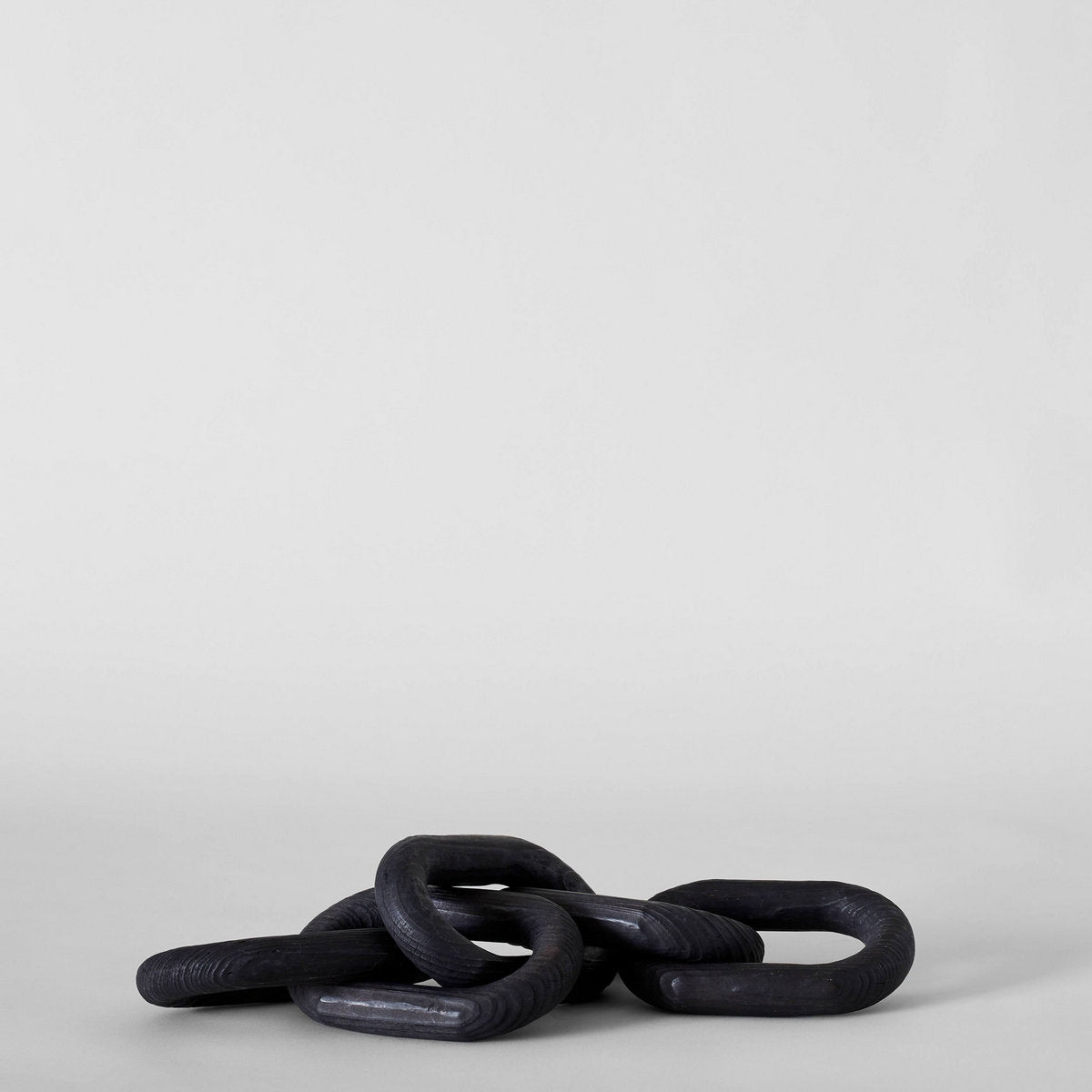 Charcoal Wood Chain, Small Link | Heirloom Boulevard