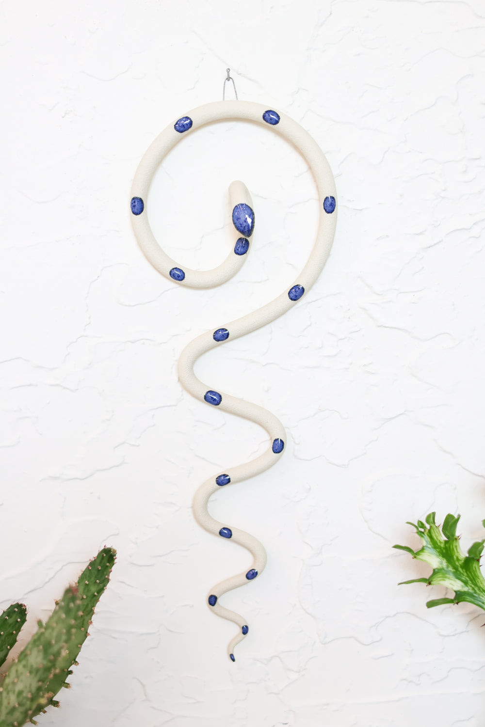 Carter + Rose, Medium Ceramic Wall Snake Carter + Rose | Heirloom Boulevard