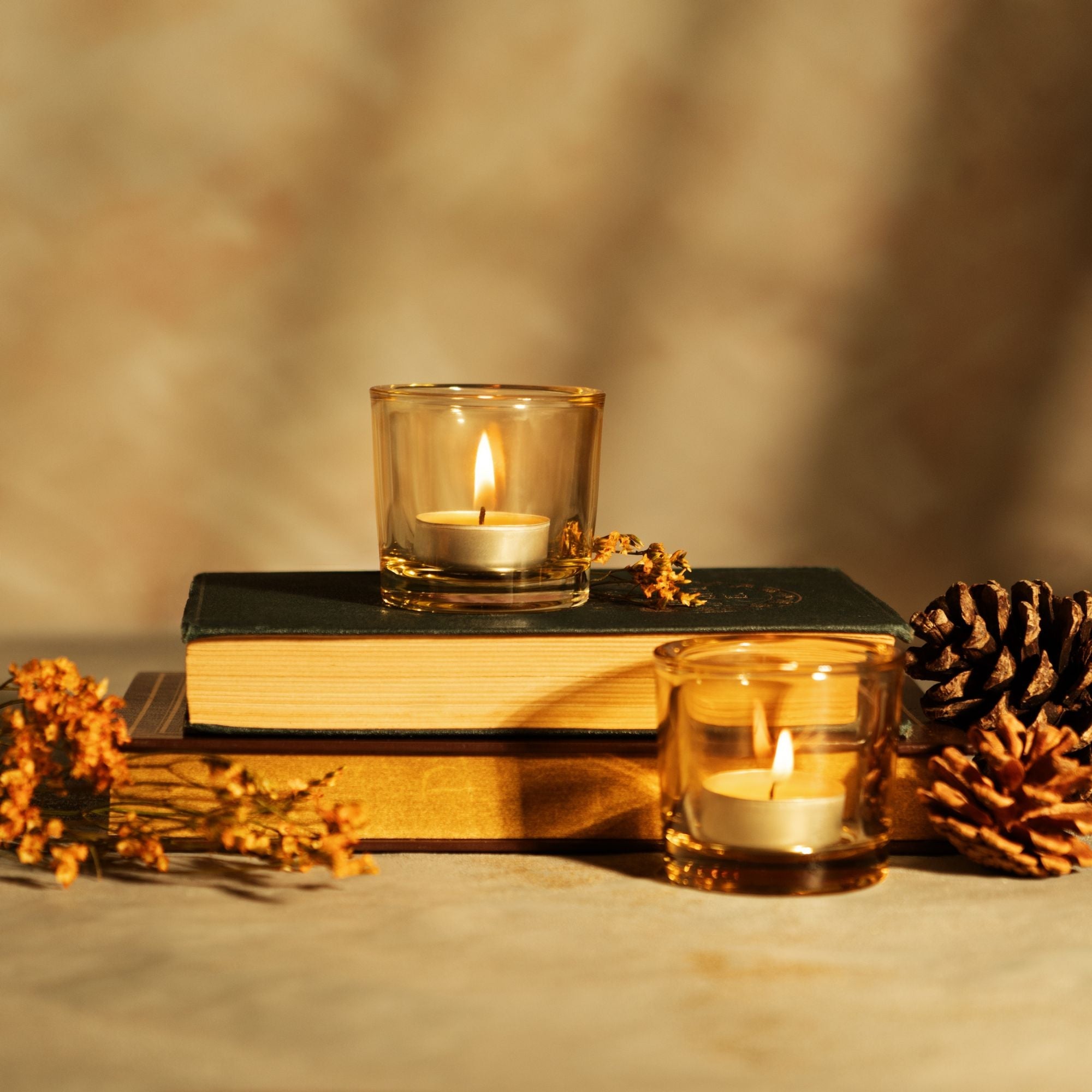 Bluecorn Candles Pure Beeswax Tea Light Candles | Heirloom Boulevard