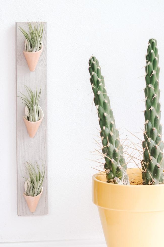 Carter + Rose Ceramic Wall Planter, Triple Carter + Rose | Heirloom Boulevard