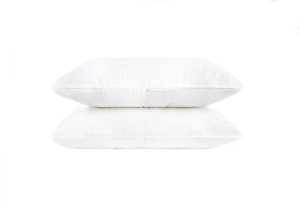 French Presse Linens Washed Linen Pillowcase (Pair) | Heirloom Boulevard