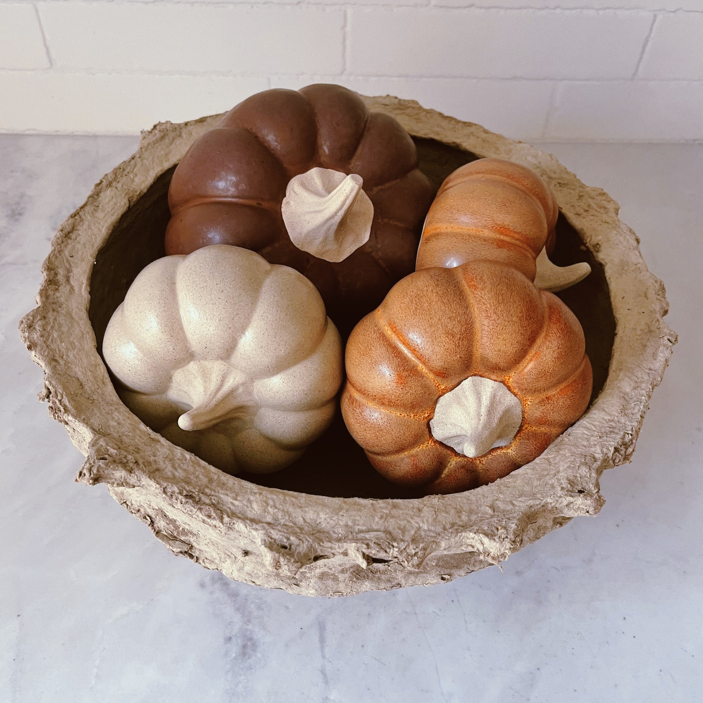 Primitive Paper Machè Bowl