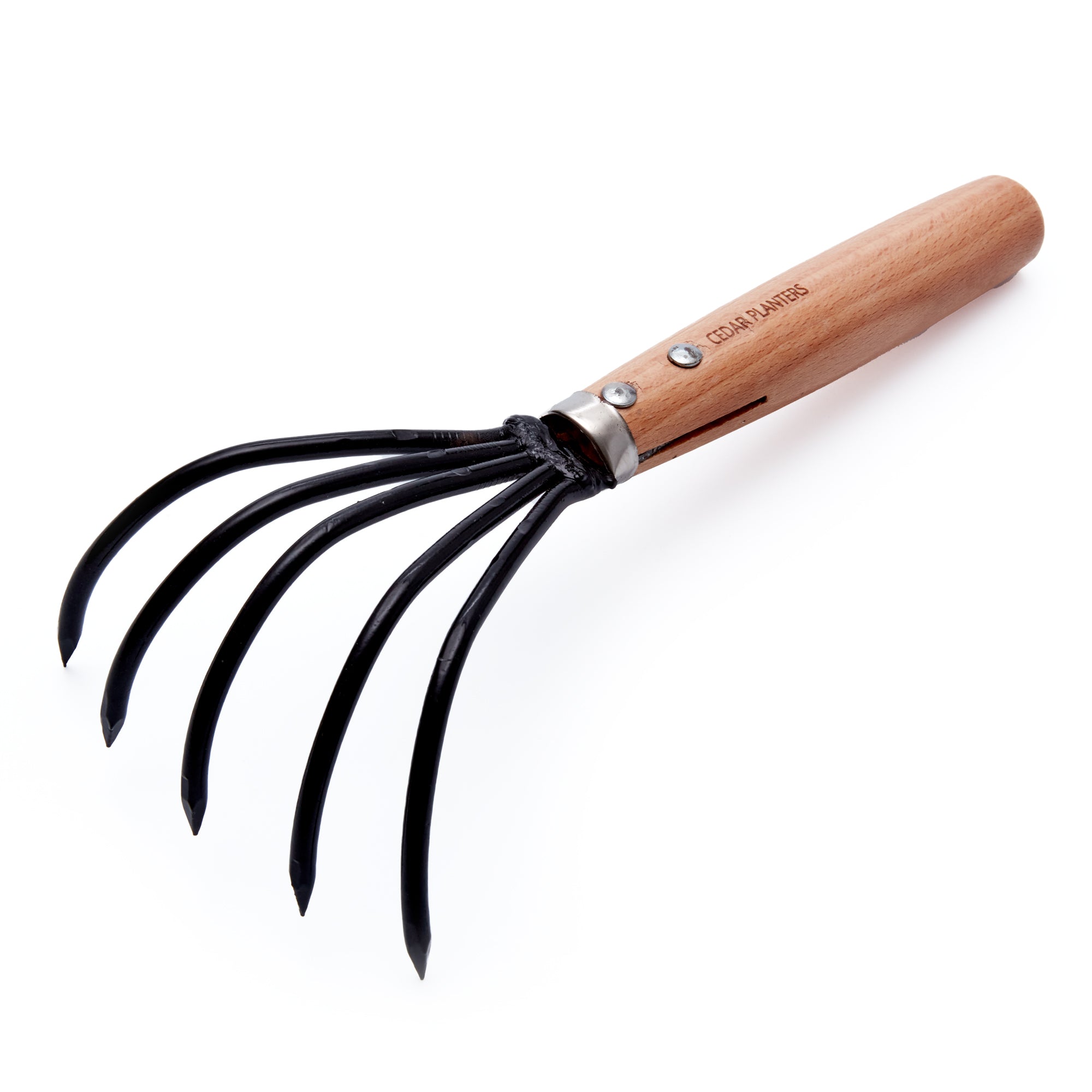 Cedar Planters Garden Hand Rake | Heirloom Boulevard
