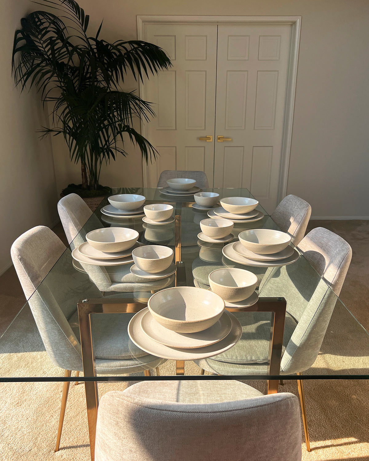 Cotto Stone Handmade Dinner Plates atacama home | Heirloom Boulevard