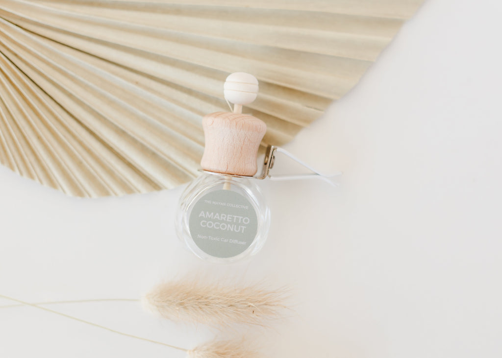 Amaretto + Coconut Car Diffusers (Pismo Beach) The Mayan Collective LLC | Heirloom Boulevard