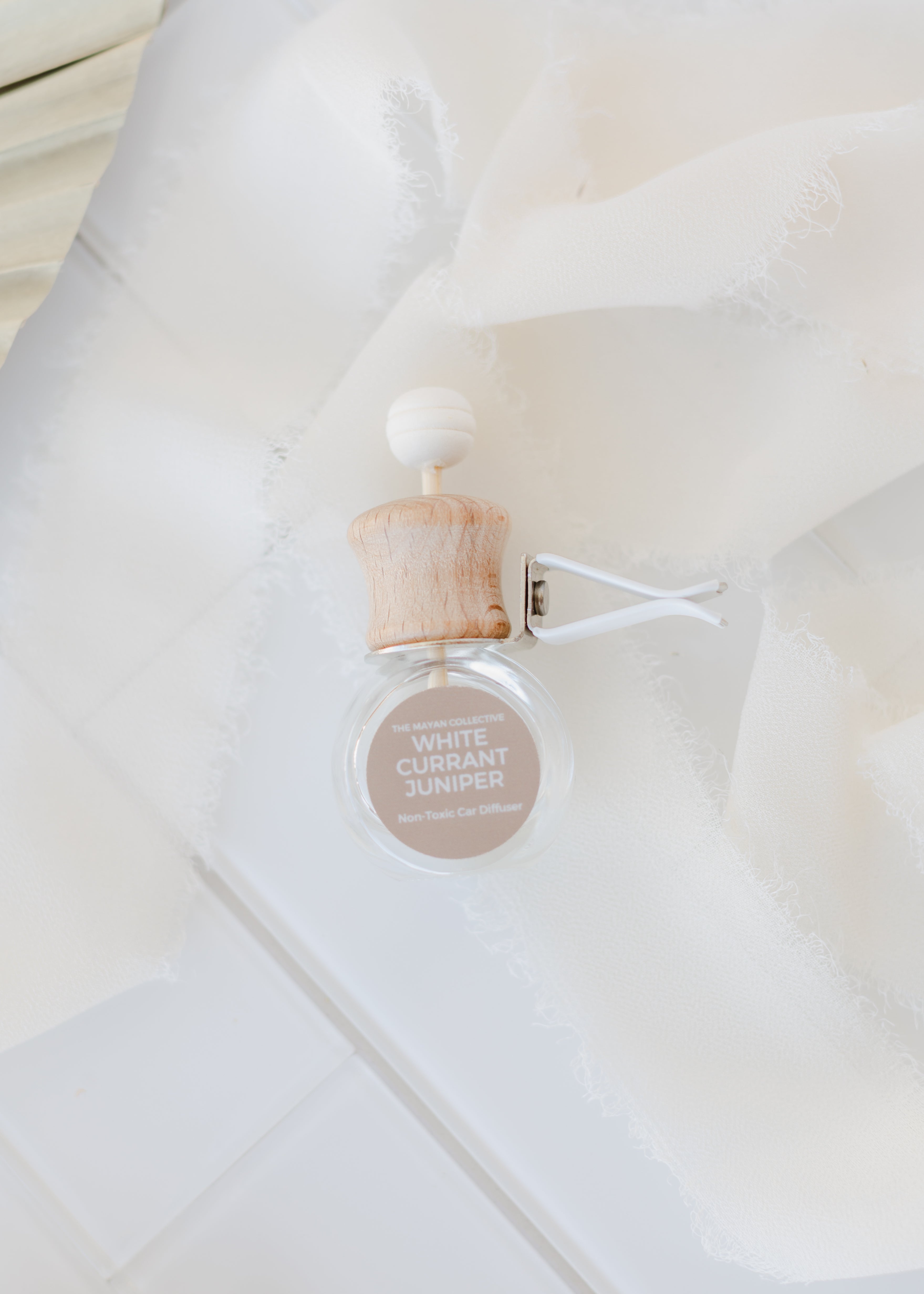 White Currant + Juniper Car Diffuser (San Luis Obispo) The Mayan Collective LLC | Heirloom Boulevard