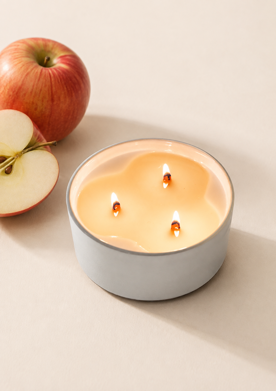 Green Leaves & Apples Soy Wax Candle - 10oz | Heirloom Boulevard