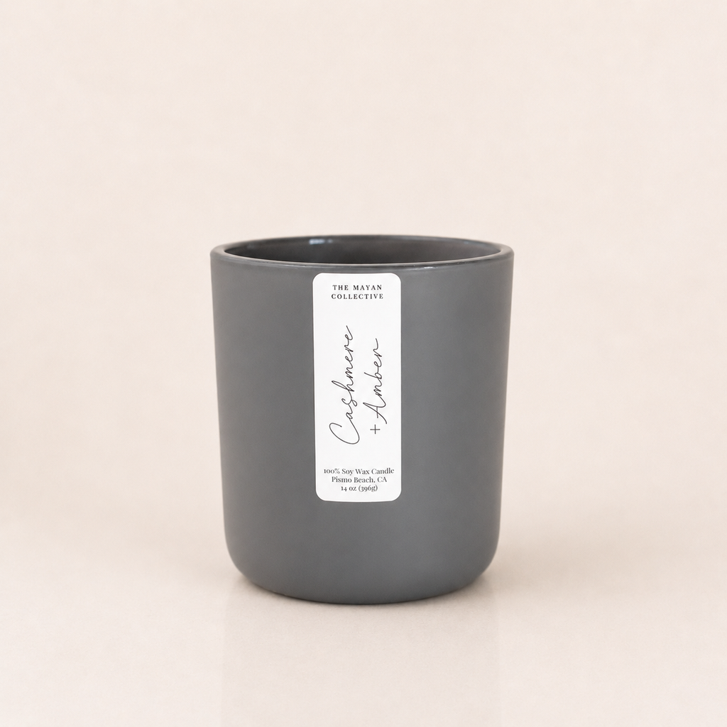 Oak Moss + Amber Soy Wax Candle | Heirloom Boulevard