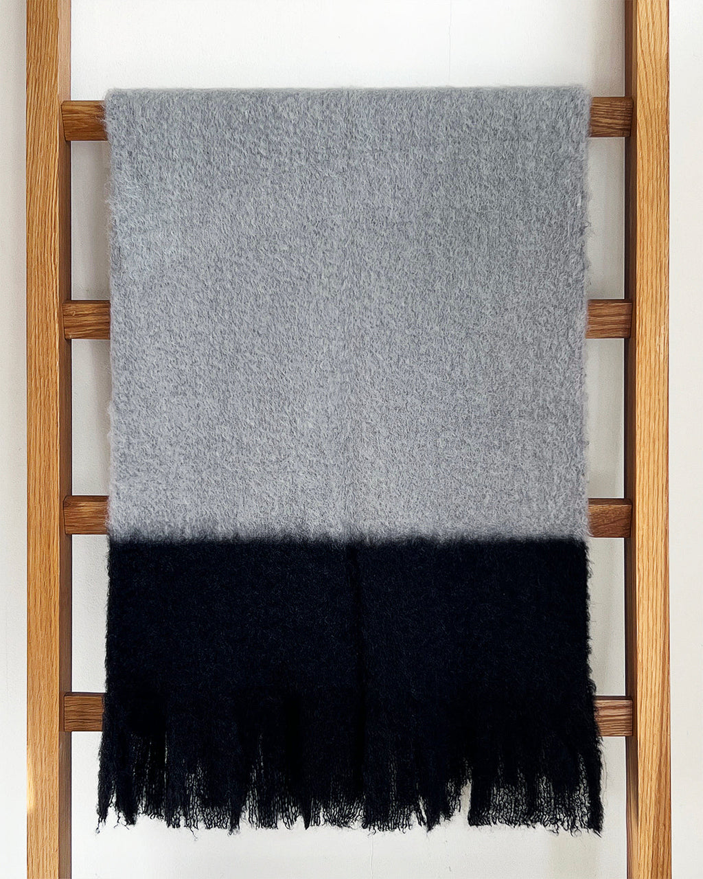 Mantas Ezcaray Winter Color Block Ezcaray Mohair Throw atacama home | Heirloom Boulevard