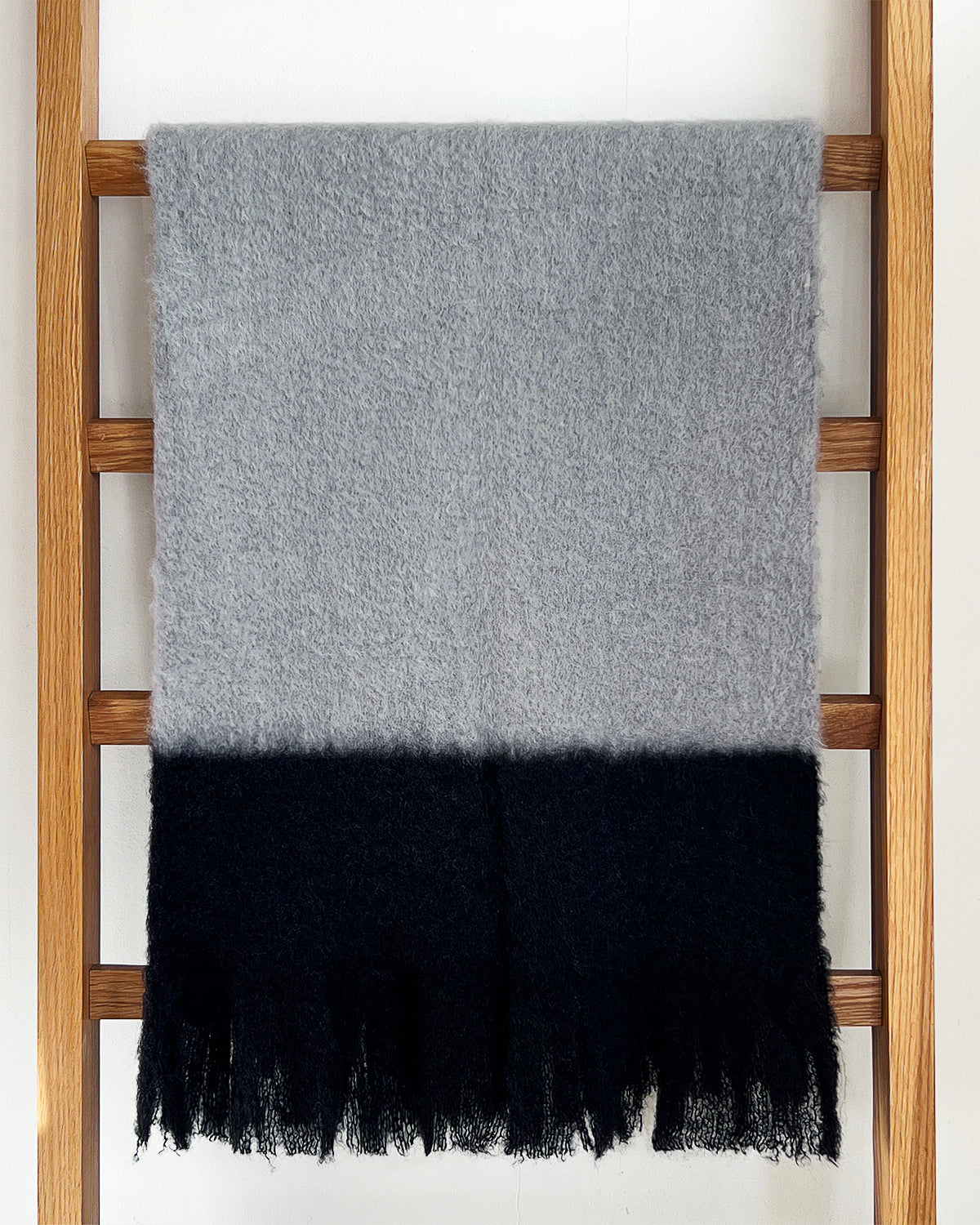 Mantas Ezcaray Winter Color Block Ezcaray Mohair Throw atacama home | Heirloom Boulevard