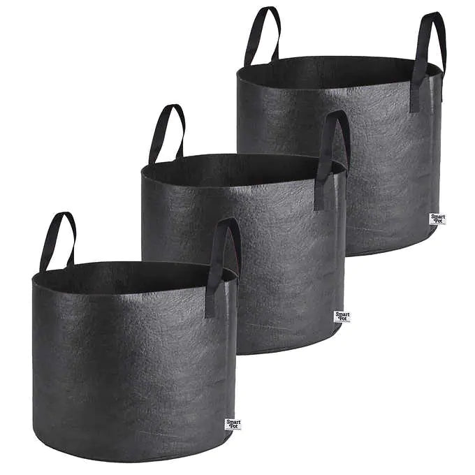 Smart Pot 15-Gallon Vegetable Planters (3 Pack) | Heirloom Boulevard