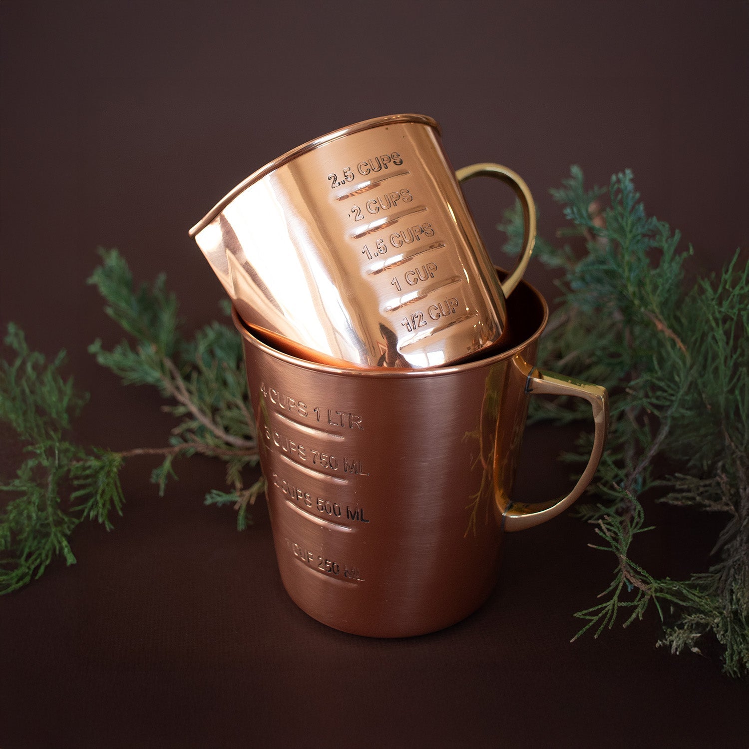 Galley & Fen Copper Liquid Measuring Cup | Heirloom Boulevard
