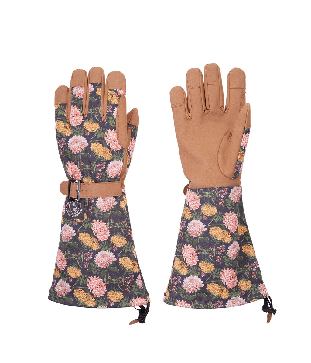 Womanswork Arm Saver Gloves Dark Dahlia | Heirloom Boulevard