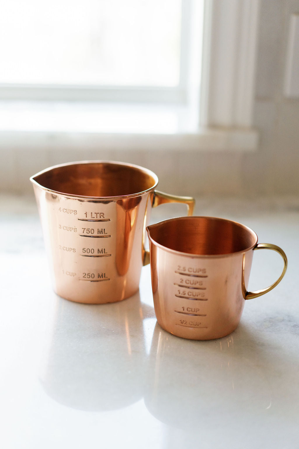 Galley & Fen Copper Liquid Measuring Cup | Heirloom Boulevard