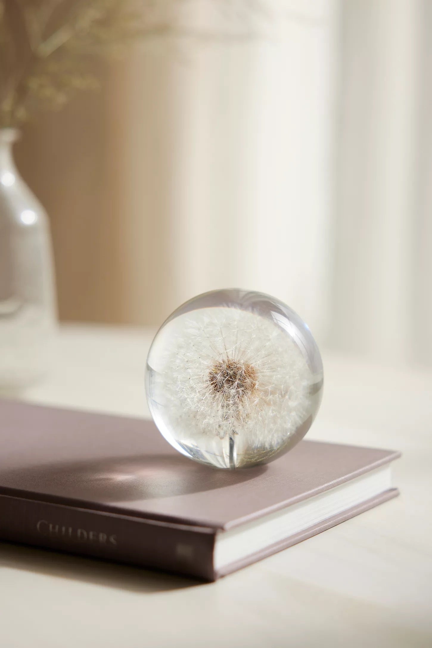 Bloomist Dandelion Botanical Resin Paperweight | Heirloom Boulevard