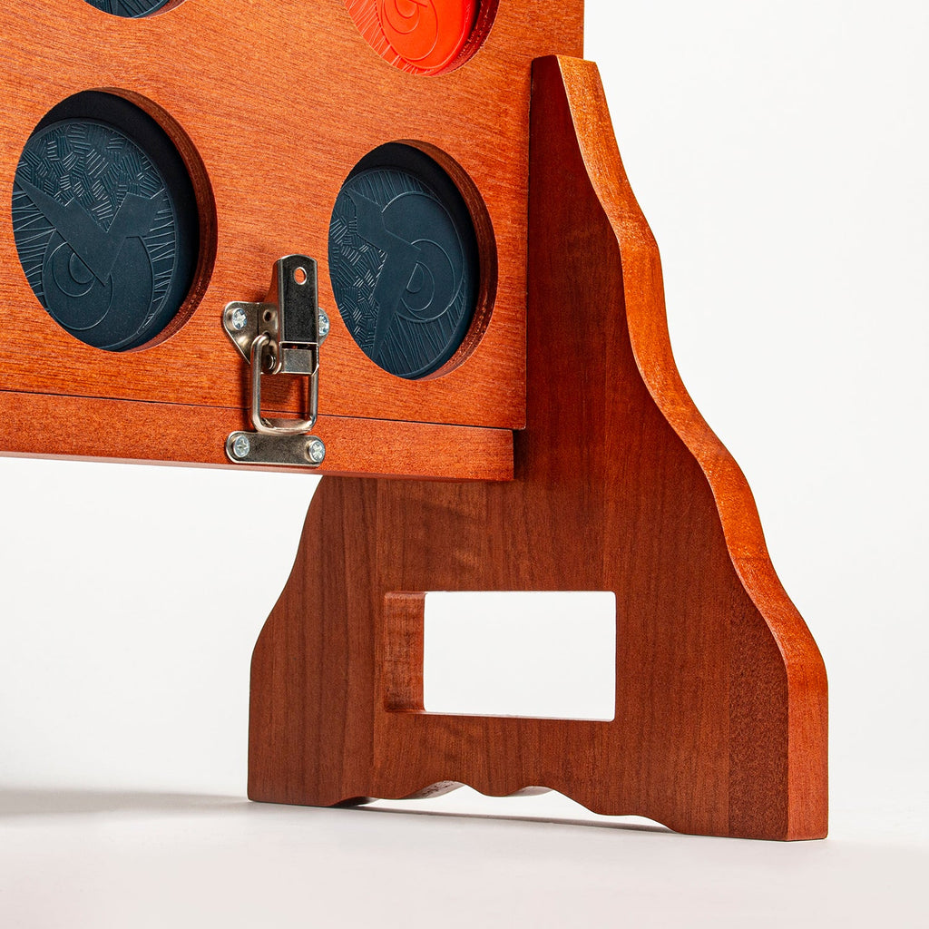 Elakai Mahogany Convoy 4-in-a-Row Game | Heirloom Boulevard