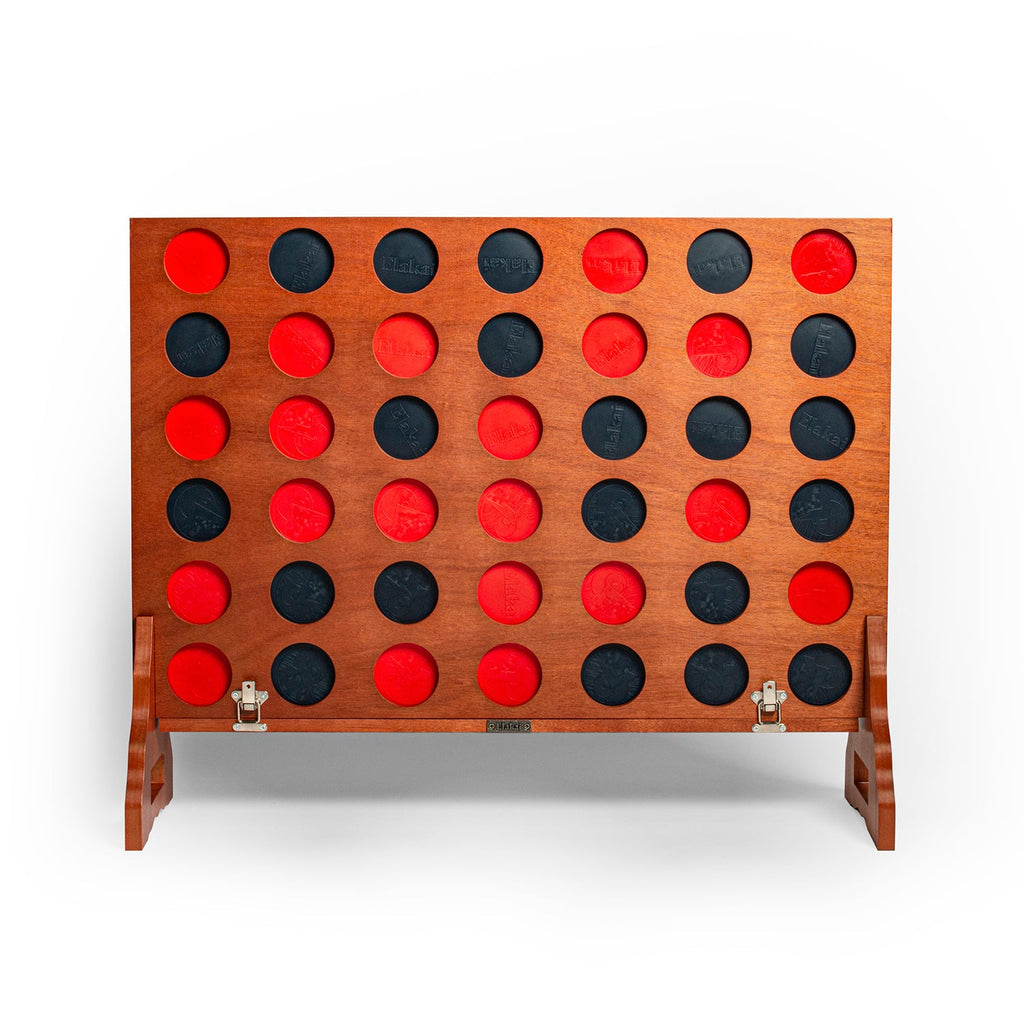 Elakai Mahogany Convoy 4-in-a-Row Game | Heirloom Boulevard