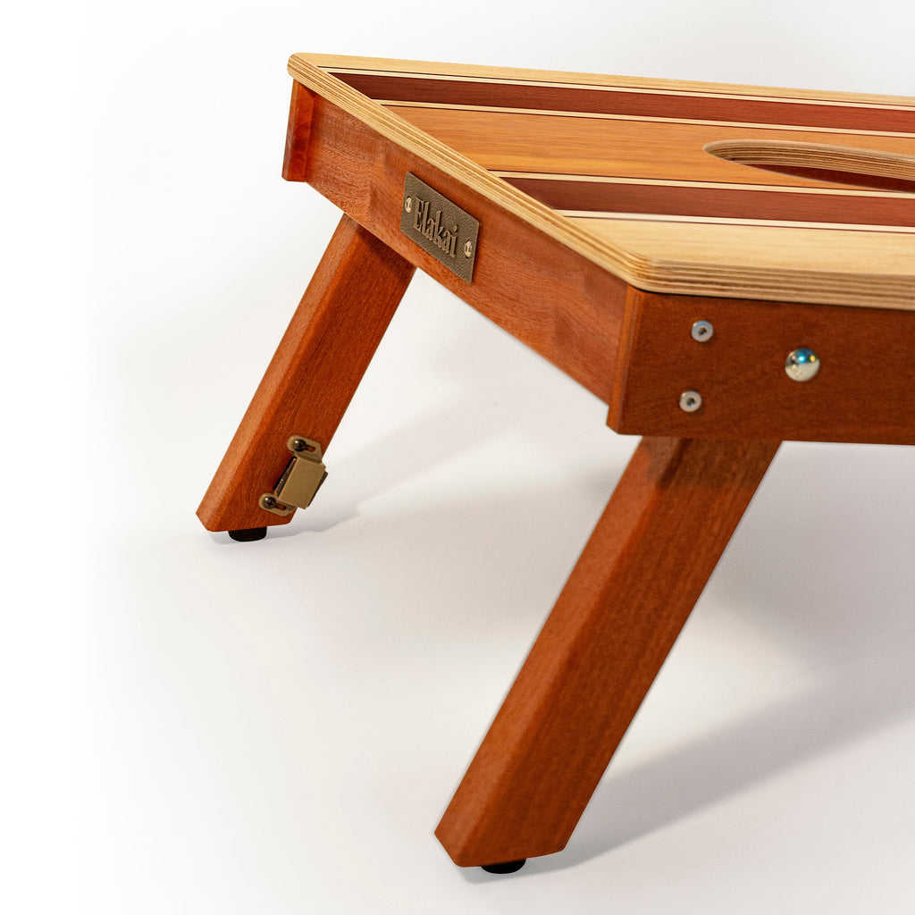 Elakai Classic Woody Mahogany Pathfinder Cornhole Boards | Heirloom Boulevard