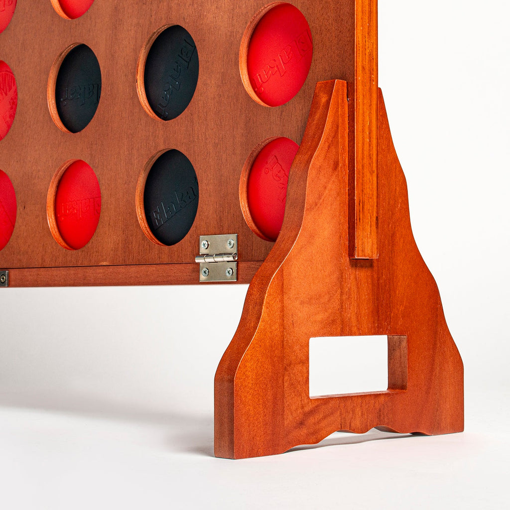 Elakai Mahogany Convoy 4-in-a-Row Game | Heirloom Boulevard