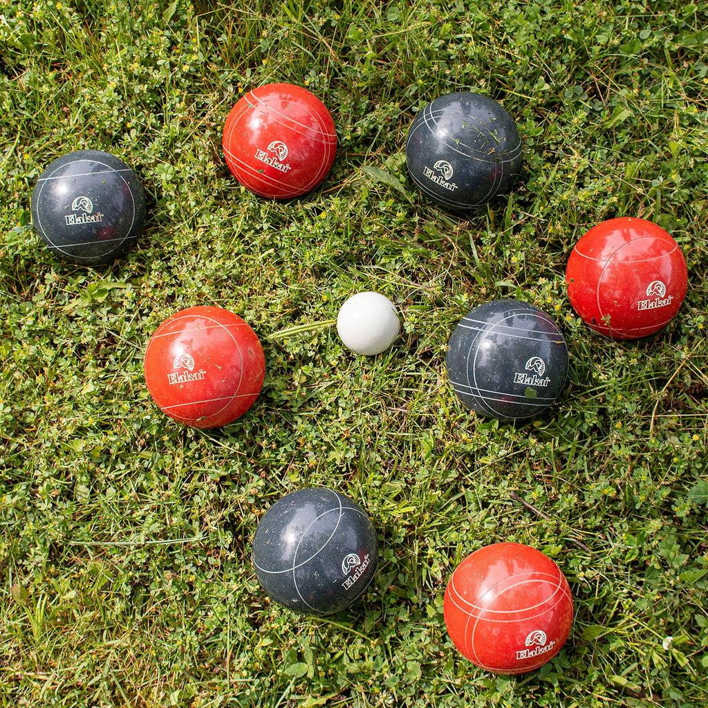 Elakai Premium Resin 107mm Rambler Bocce Set | Heirloom Boulevard