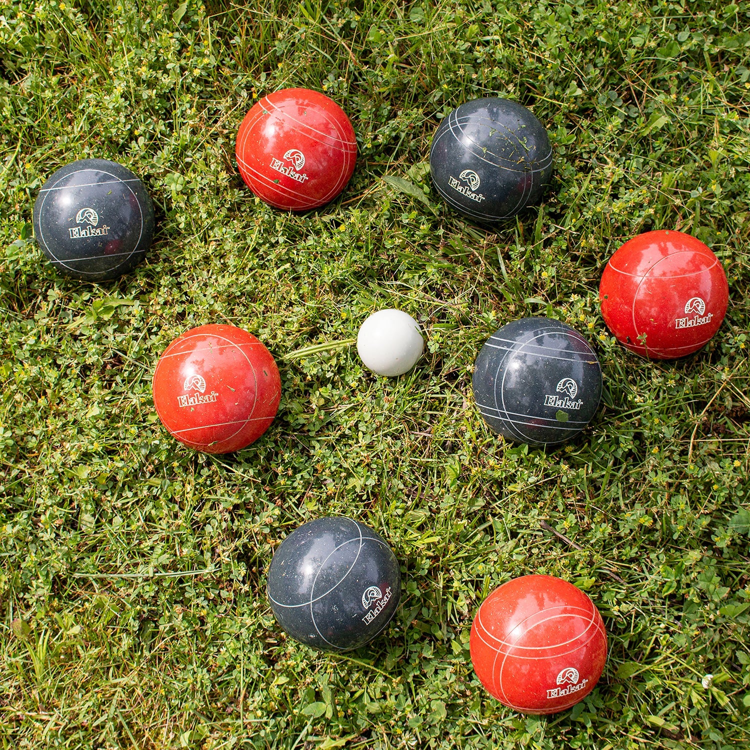 Elakai Premium Resin 107mm Rambler Bocce Set | Heirloom Boulevard