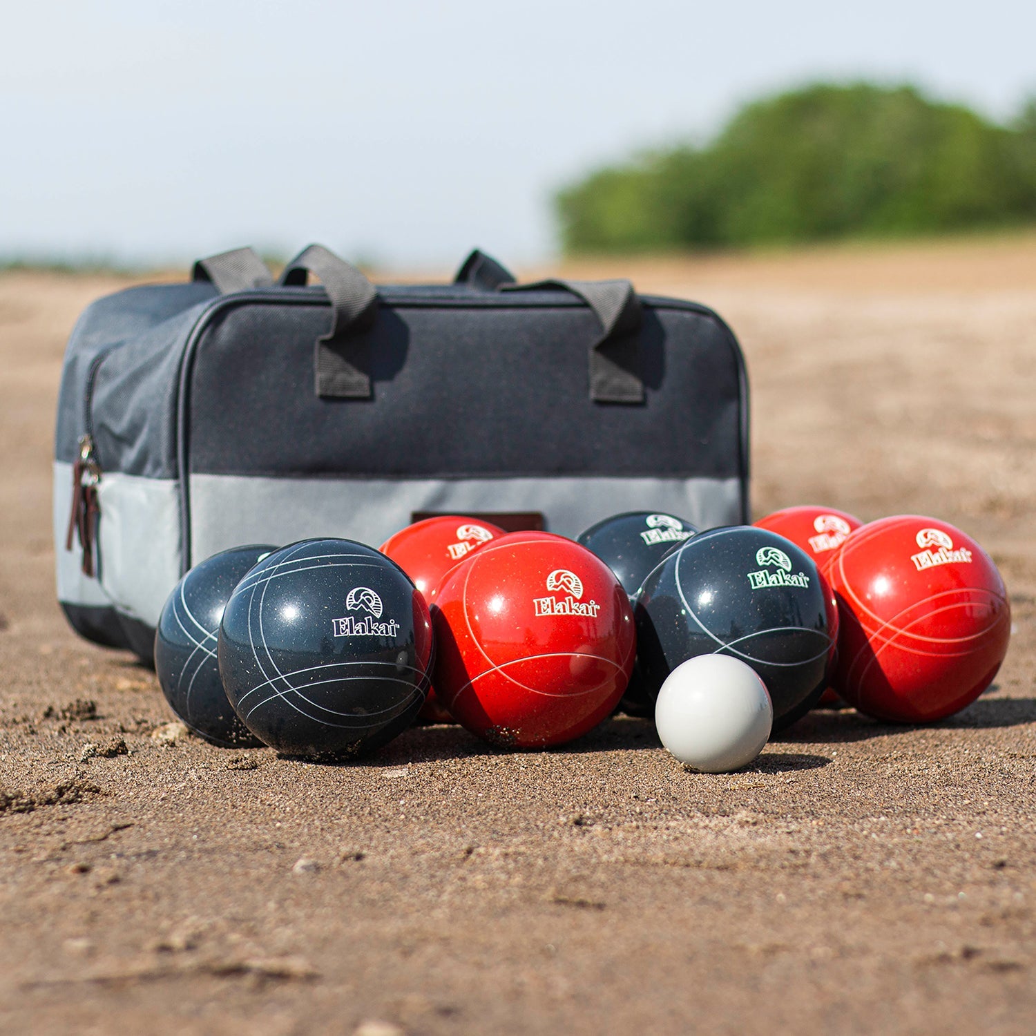 Elakai Premium Resin 107mm Rambler Bocce Set | Heirloom Boulevard