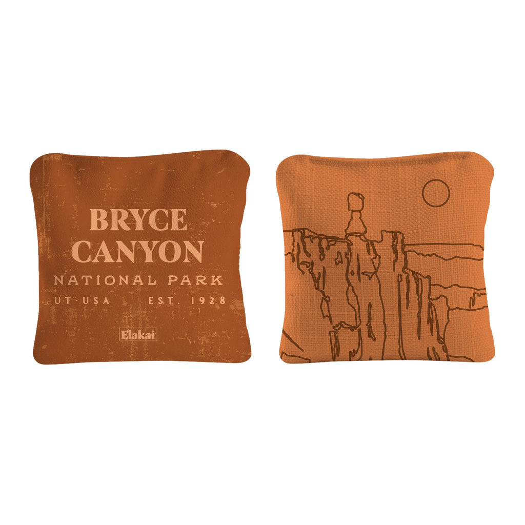 Elakai Bryce Canyon National Park Durasuede + Turbo Polyglide Pilot Versacraft Cornhole Bags | Heirloom Boulevard
