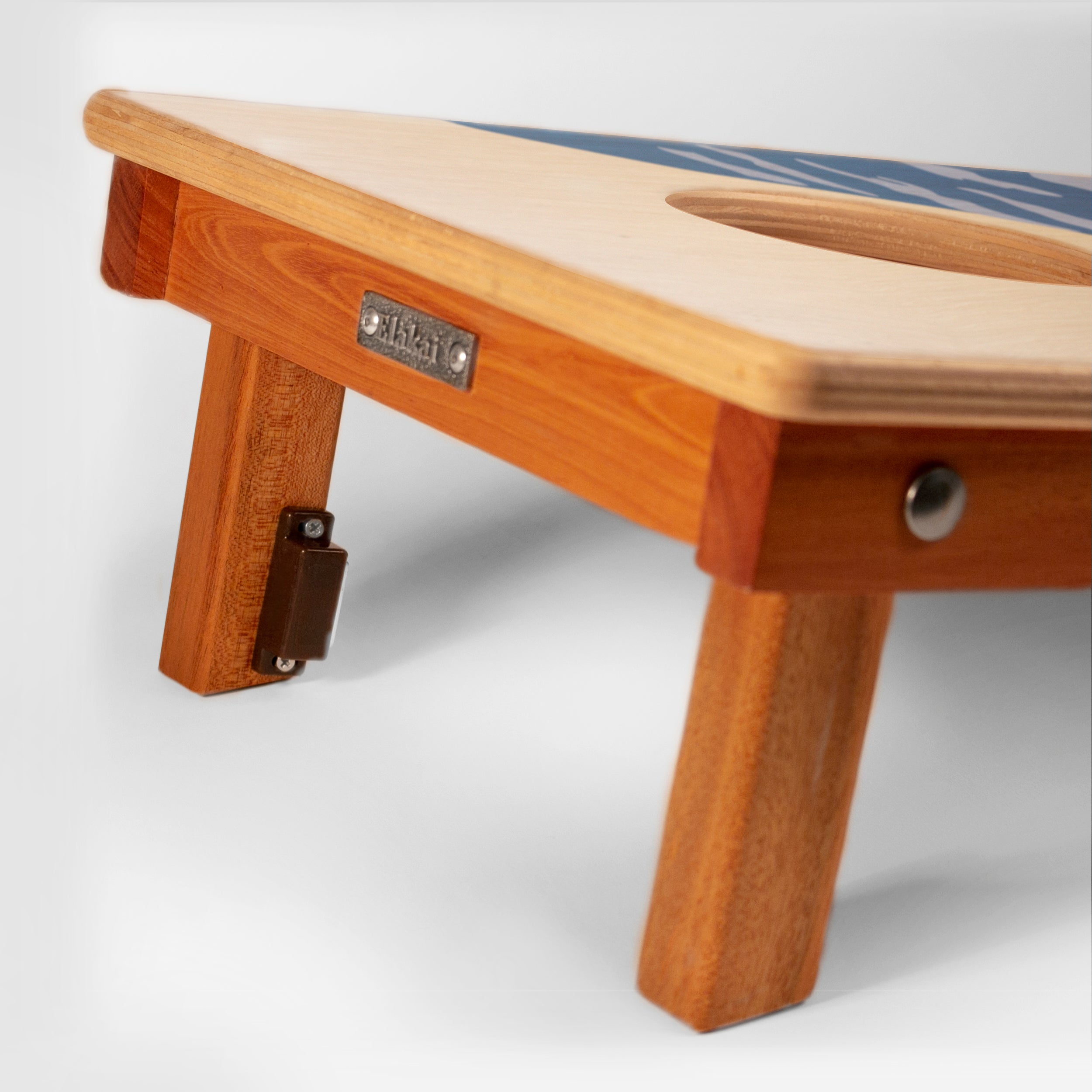 Elakai 1ft x 2ft Glacier National Park Mahogany Pathfinder Cornhole Board Set | Heirloom Boulevard