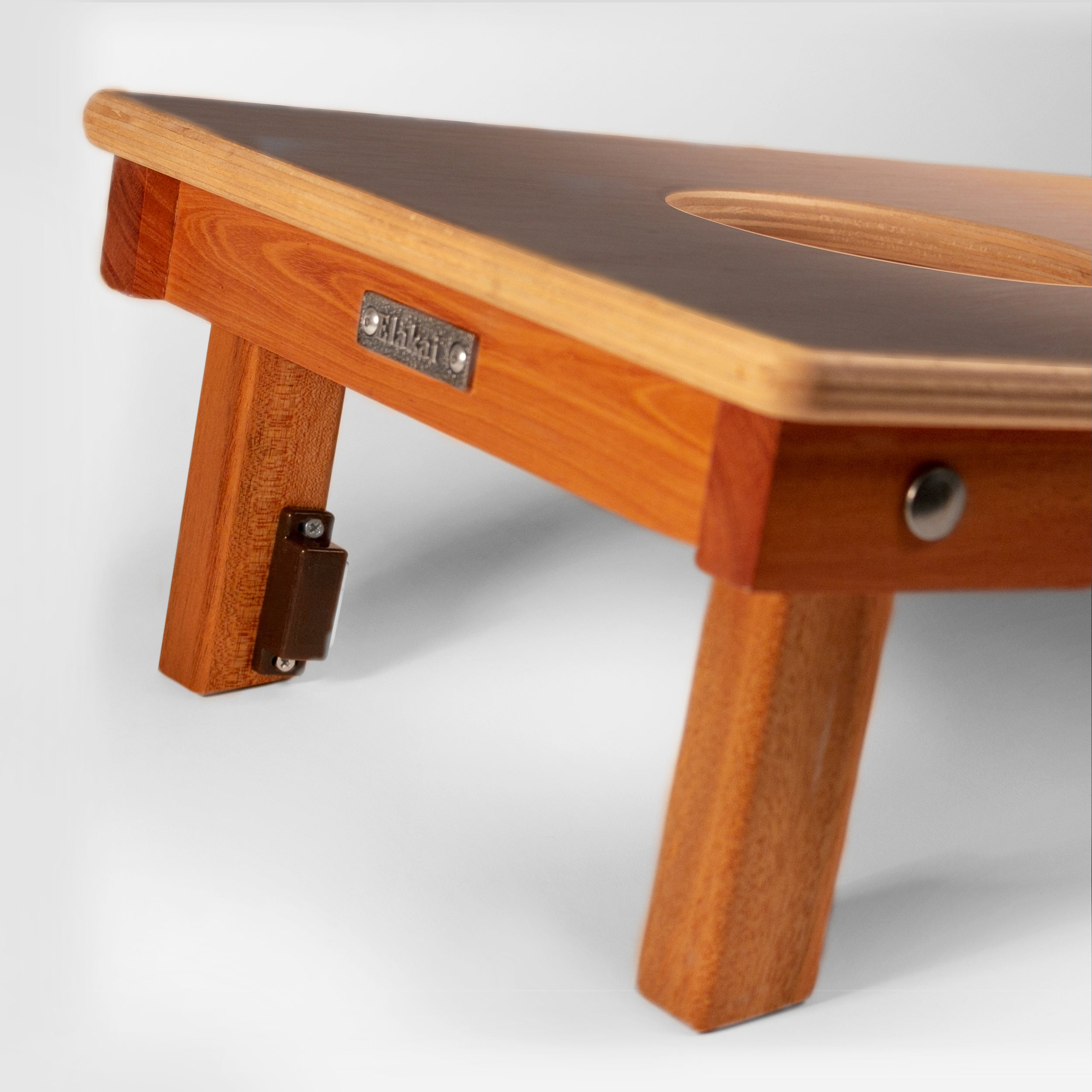 Elakai 1ft x 2ft Olympic National Park Mahogany Pathfinder Cornhole Board Set | Heirloom Boulevard