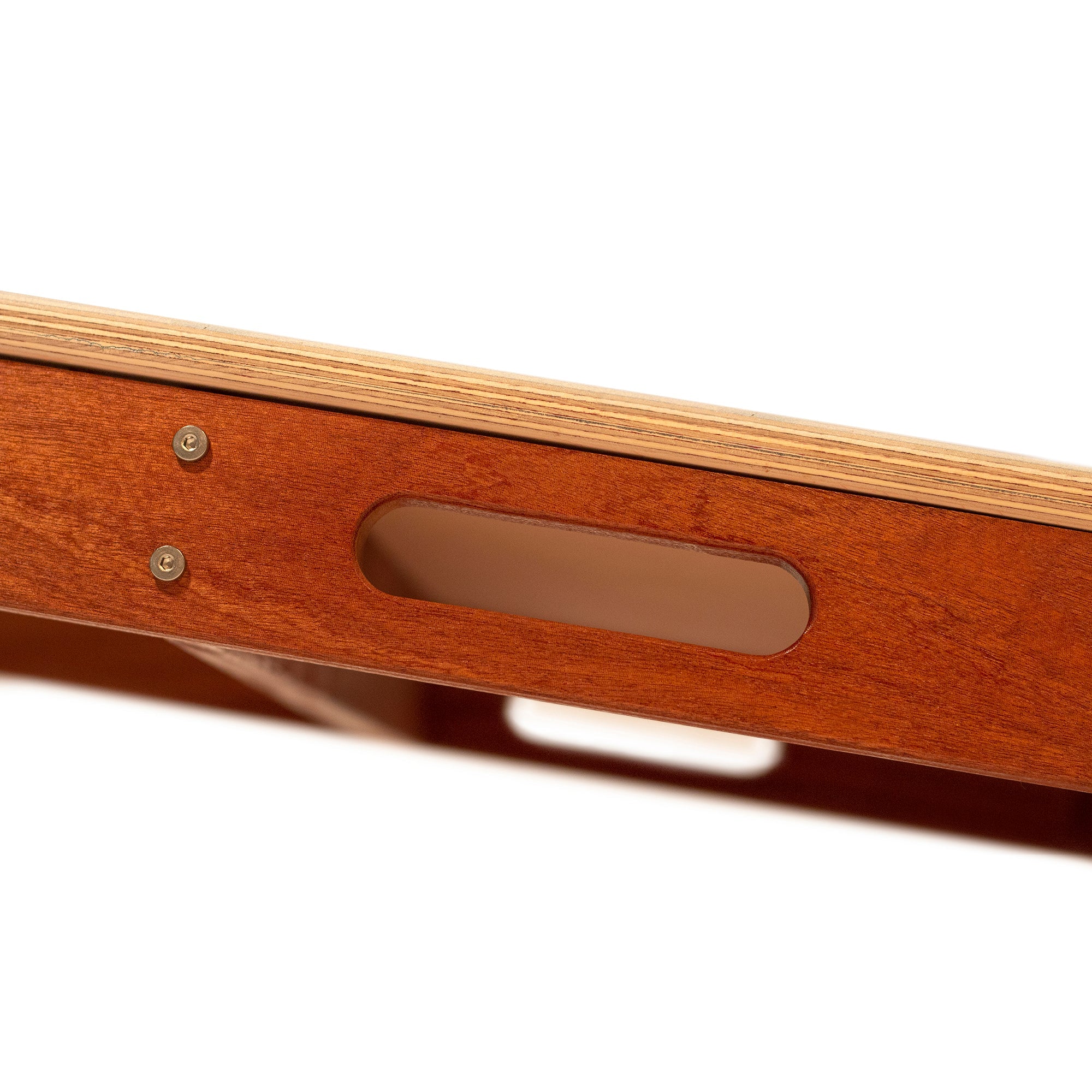 Elakai Classic Woody Mahogany Pathfinder Cornhole Boards | Heirloom Boulevard