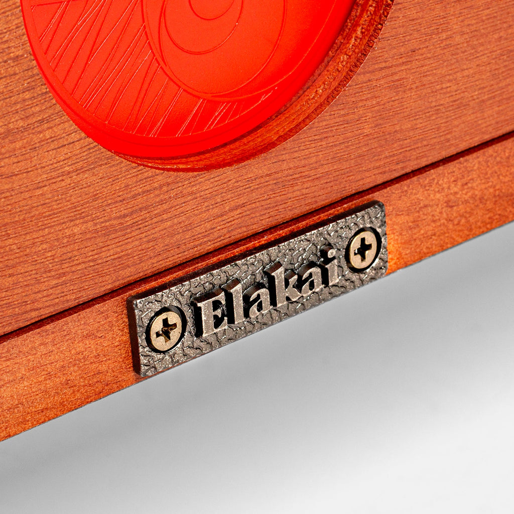 Elakai Mahogany Convoy 4-in-a-Row Game | Heirloom Boulevard